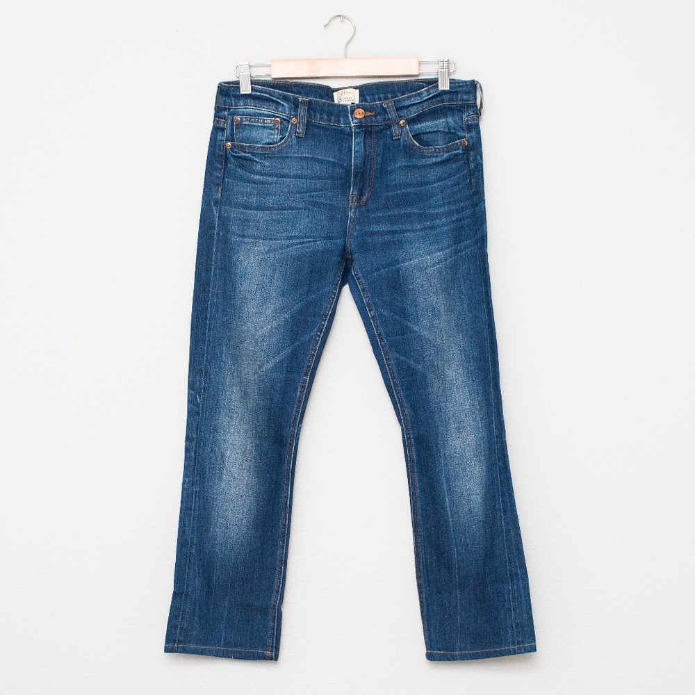 Jcrew Women’s Selvedge Matchstick Cropped Jeans